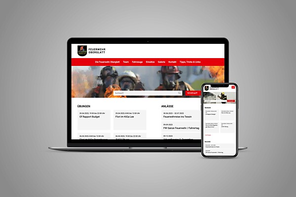 Auftritt von Feuerwehr Oberglatt